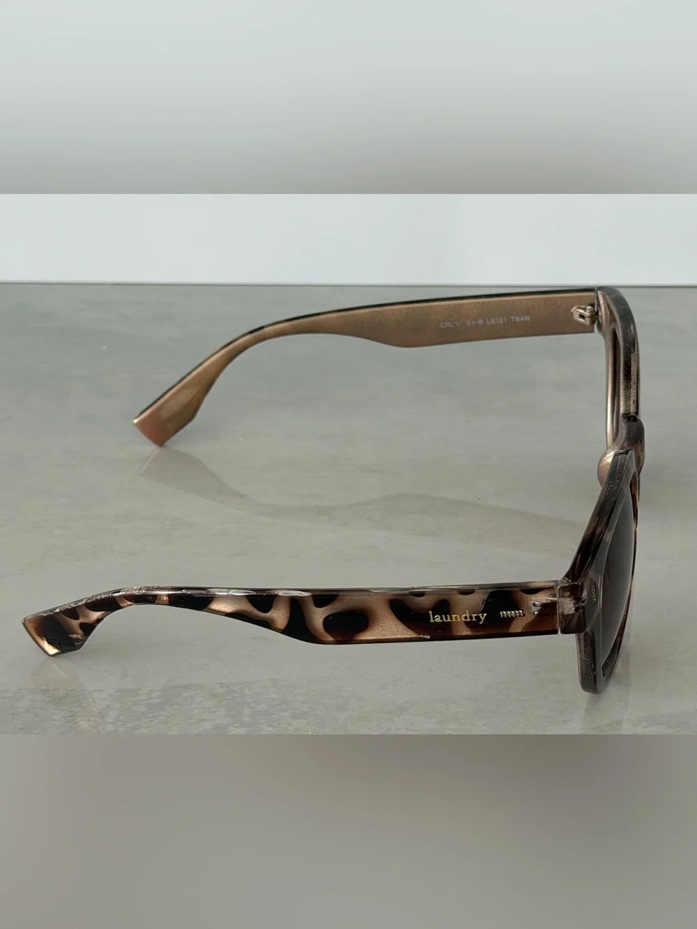 Pretty Leopard Print Sunglasses by Laundry